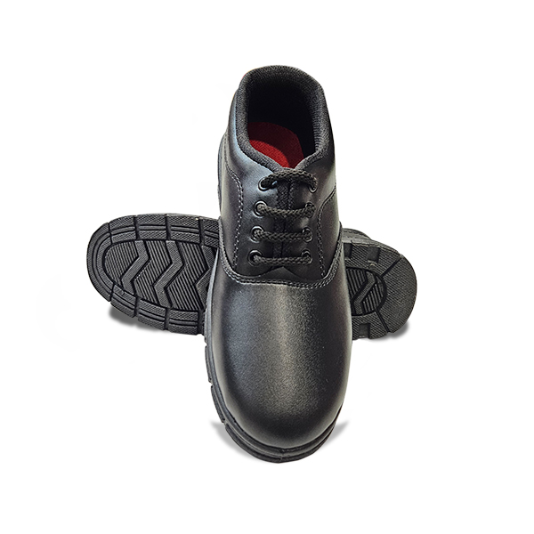 Lace Black School Shoes